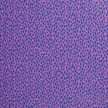 Kunstleder Zuschnitt 50 x 70 cm in Rosa/Blau mit feiner Narbung